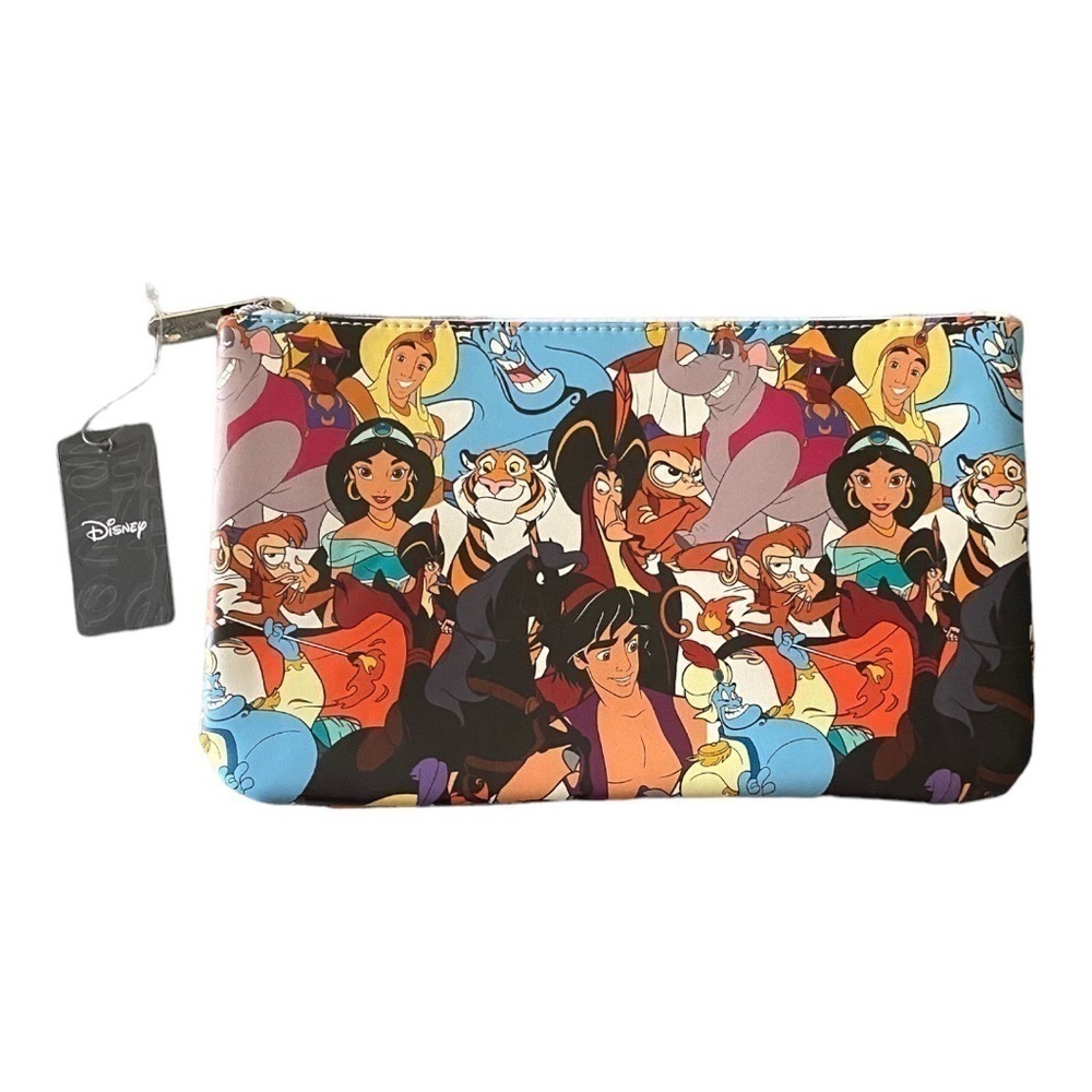 NWT-DISNEY ALADDIN ZIPPER POUCH